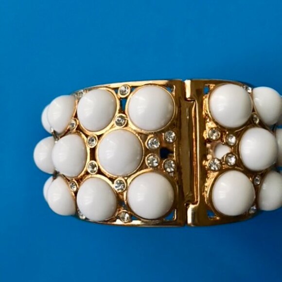 White metallic unique bracelet - Picture 7 of 7